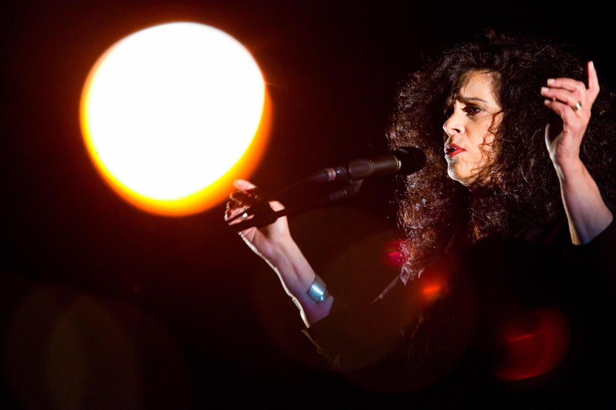 Gal Costa performs in Brazil on Jun 15, 2013l. (Credit: Mauricio Santana/Getty Images)