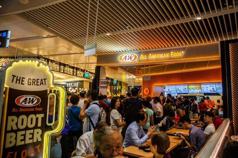 A&w Jewel Changi Airport 1