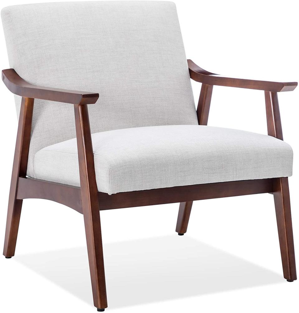 35) Mid-Century Modern Accent Chair