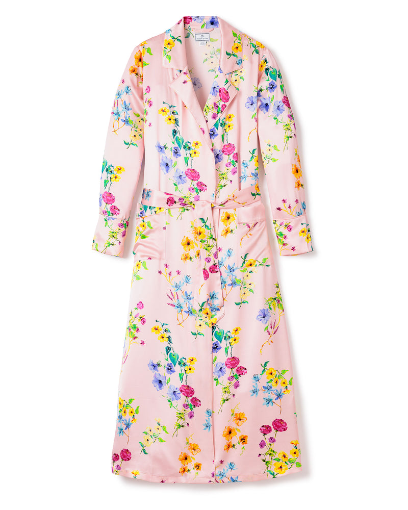 Petite Plume Women's Silk Robe