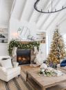 <p>Make the heart of your home even cozier by decking it out with tapered candles and knit stockings. </p><p><em><a href="https://www.thelilypadcottage.com/2018/12/5-tips-for-the-perfect-christmas-garland.html" rel="nofollow noopener" target="_blank" data-ylk="slk:See more at The Lily Pad Cottage »" class="link ">See more at The Lily Pad Cottage »</a></em></p>