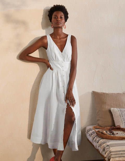 Jemima Linen Midi Dress