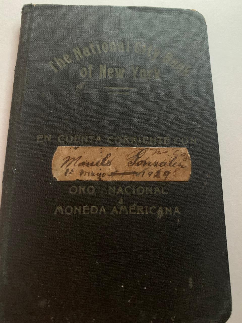 One of the notebooks that my great grandfather kept over decades.