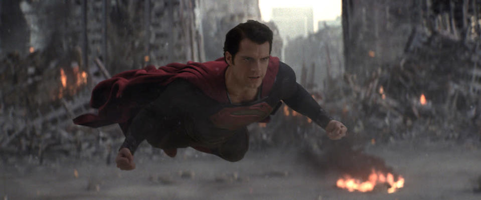 Henry Cavill in Warner Bros. Pictures' "Man of Steel" - 2013