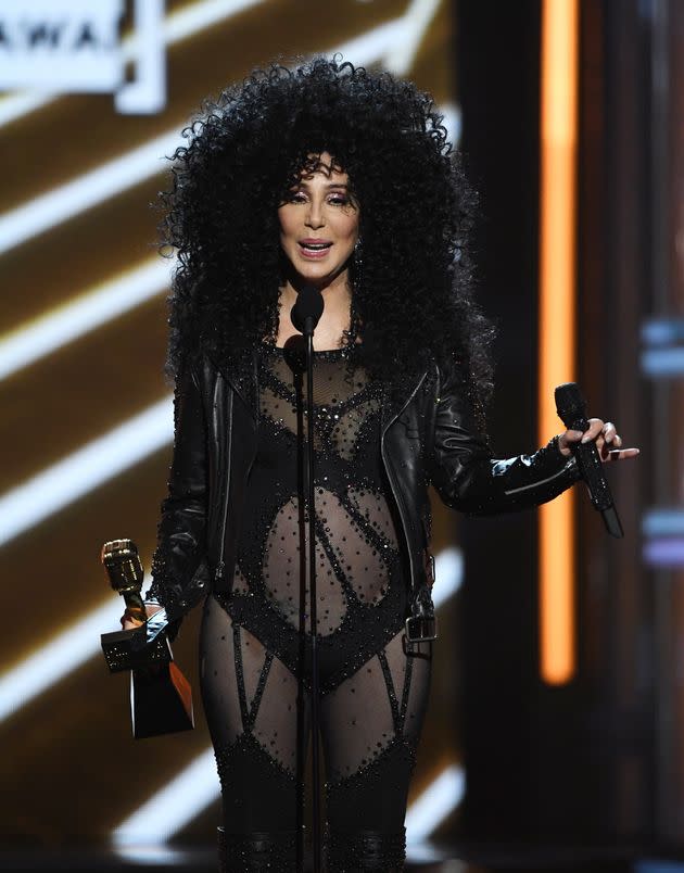 Cher is honored in 2017 at the Billboard Music Awards. Her recent comments about aging followed the release of a new Christmas album, 