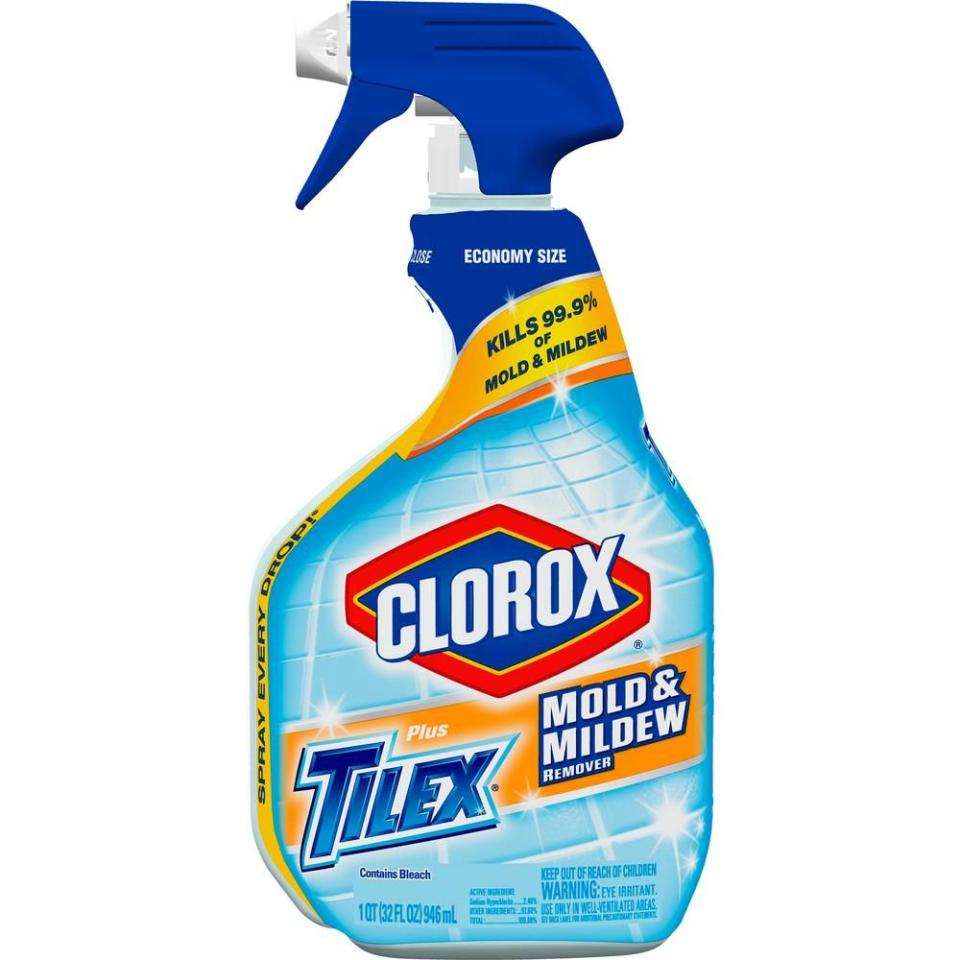 7) Tilex Mold and Mildew Remover Spray