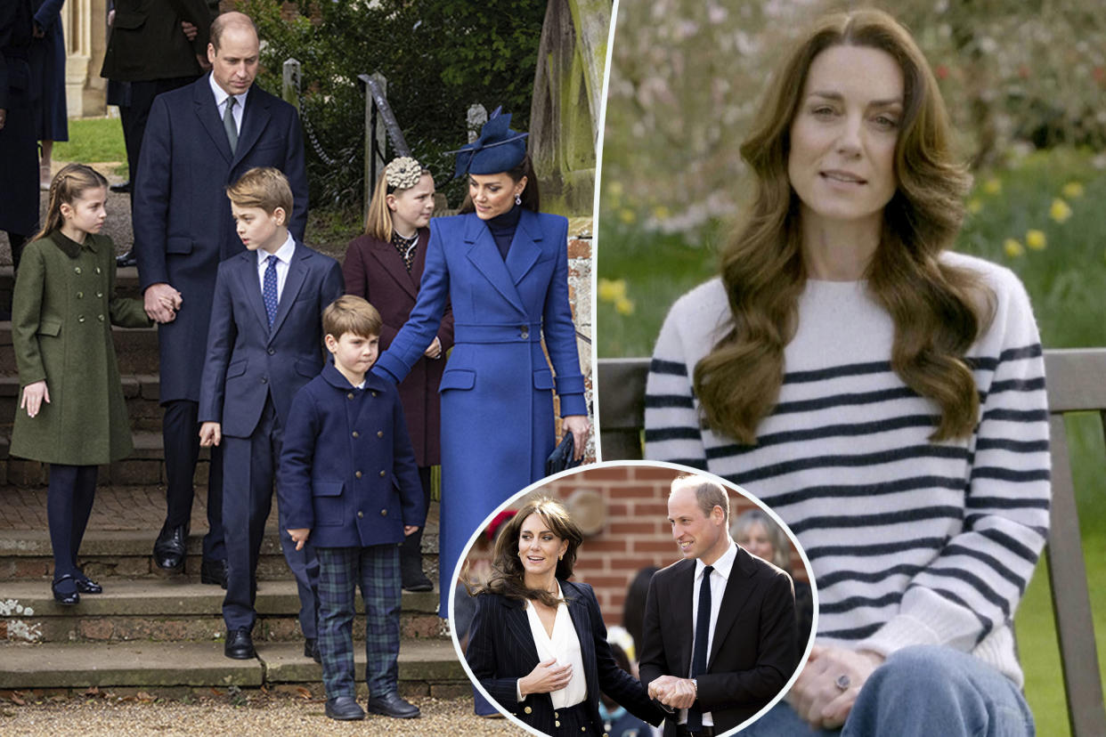 Kate Middleton, Prince William 'sugarcoated' cancer news to Louis but told George, Charlotte the truth: 'Difficult conversation'