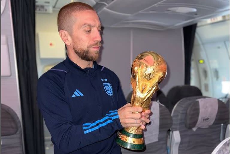 Alejandro Gómez es el único campeón del mundo con la Argentina que no estará en los amistosos 