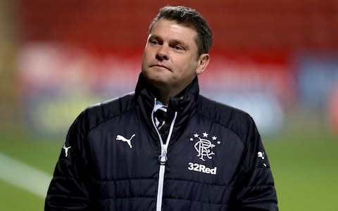 Rangers manager Graeme Murty prior to the Ladbrokes Scottish Premiership match at The Energy Check Stadium - Credit: Andrew Milligan/ PA