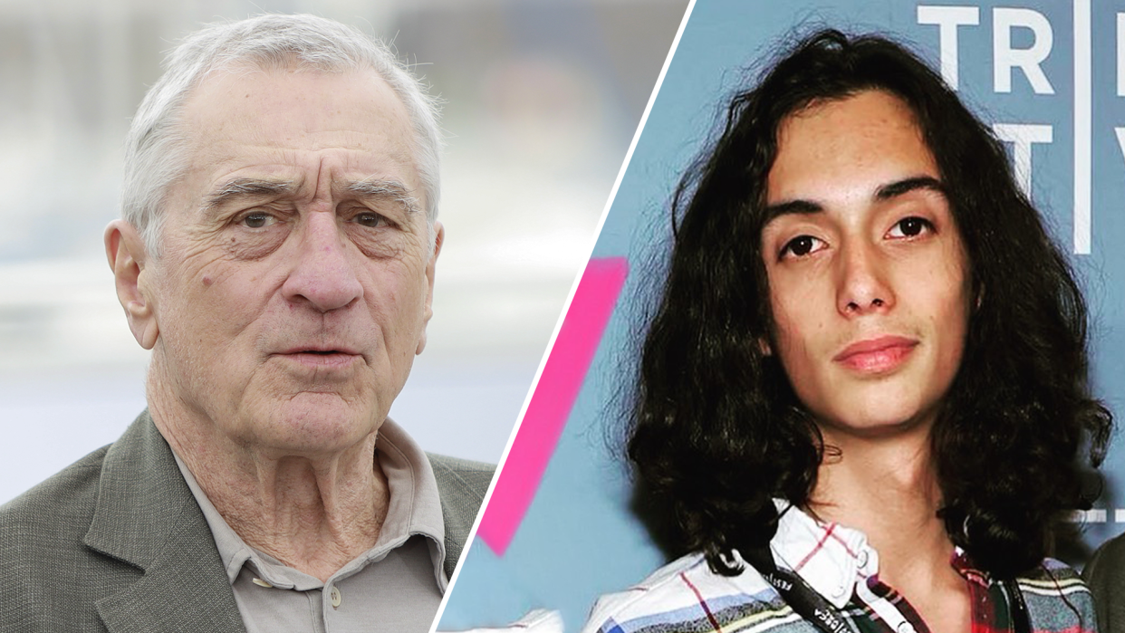 Robert De Niro's grandson, Leandro De Niro Rodriguez, accidentally died from a lethal mix of drugs. (Photos: Laurent Koffel/Gamma-Rapho for Getty Images; Drena de Niro via Instagram)