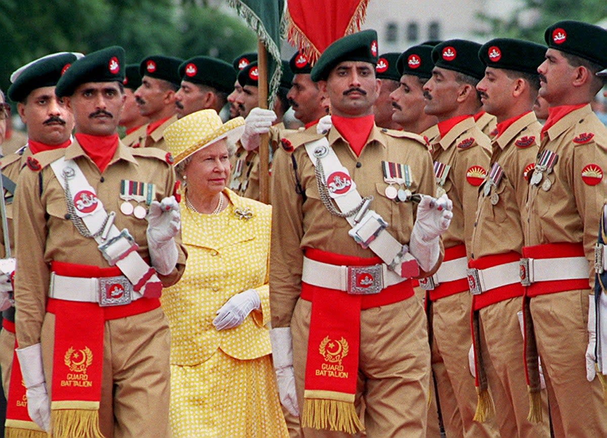 The Queen in Islamabad in 1997 (AFP/Getty)