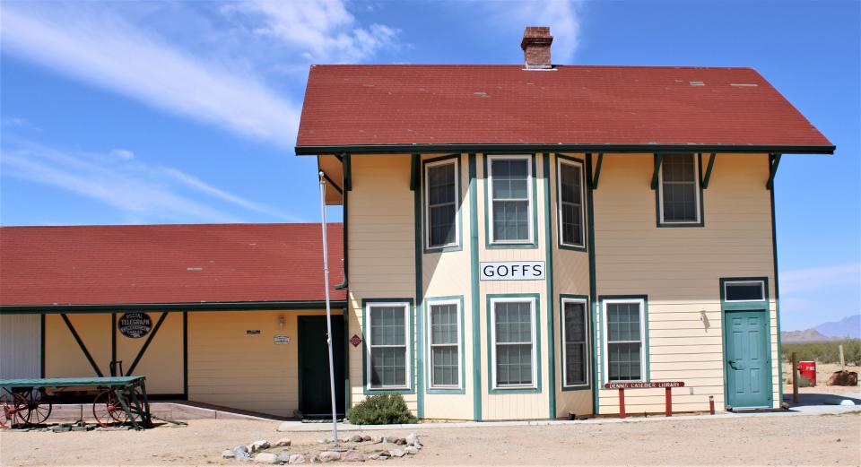 A replica of the Goffs train station is a must see and featured in the latest Beyer's Byways column.