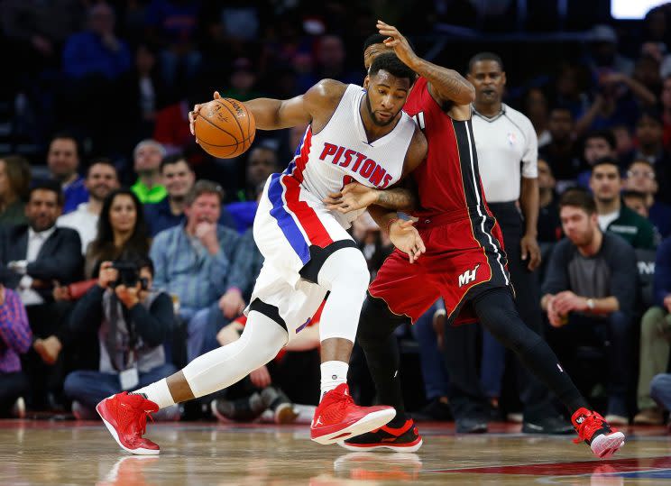 Andre Drummond agreed to a max deal with the Pistons. (Getty)