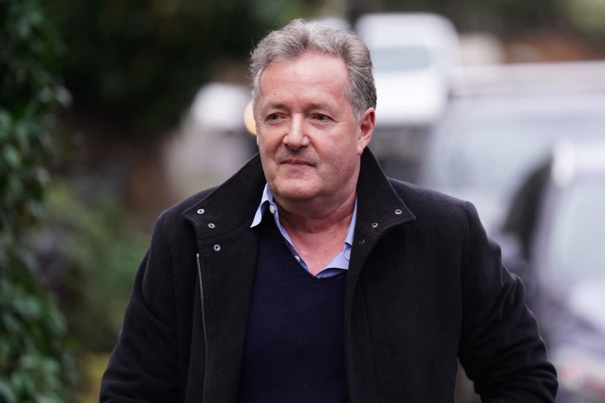 Piers Morgan has reflected on his time as a presenter on Good Morning Britain (James Manning/PA) (PA Wire)