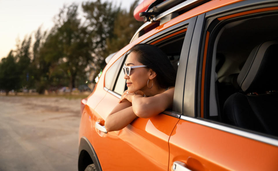 road trip on the beach (Patchareeporn Sakoolchai / Getty Images)