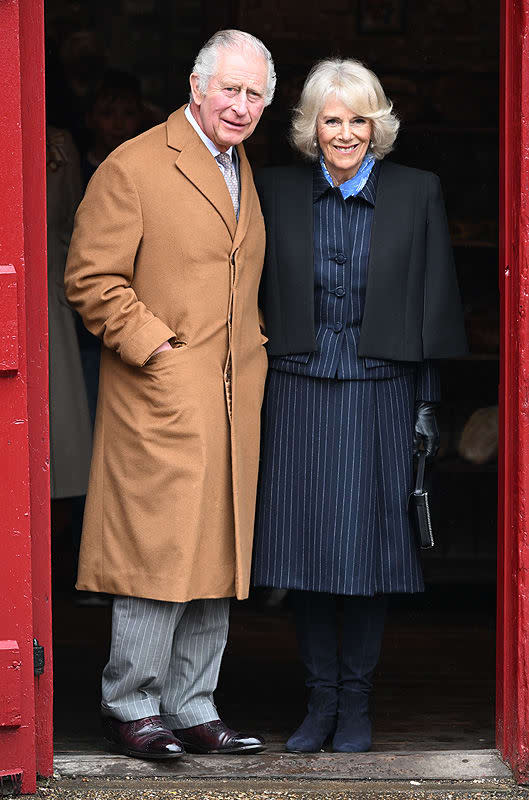 Carlos III y la reina Camilla