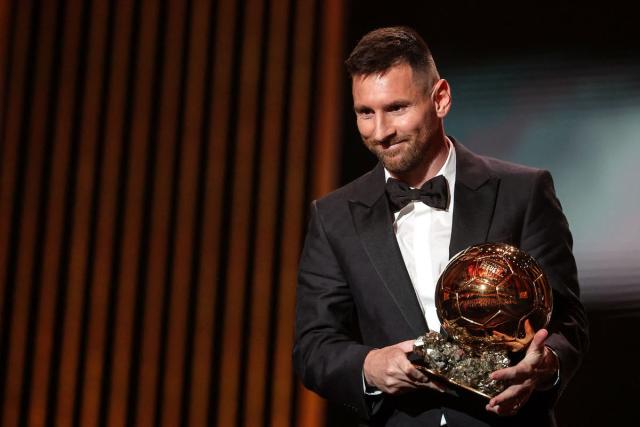 Lionel Messi's 8th Ballon D'Or trophy celebrated by Inter Miami in  exhibition