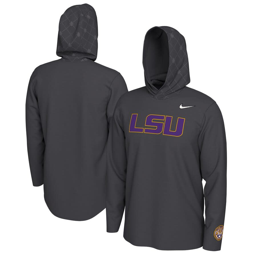 Nike LSU 2019 College Football Playoff Bound Hooded Long Sleeve T-Shirt