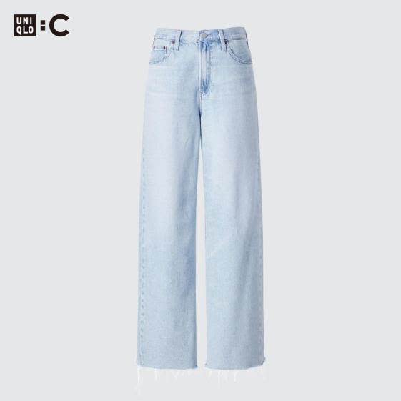 牛仔寬褲，NT$1,290圖片來源：UNIQLO官網