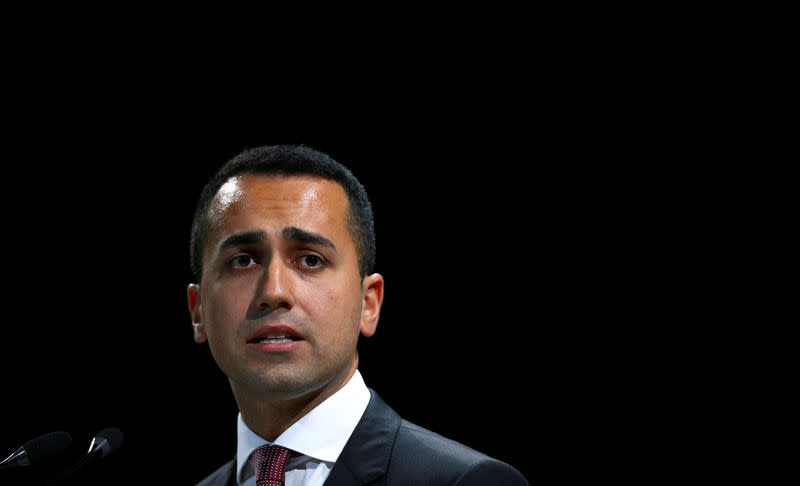 Il vicepremier e ministro del Lavoro, Luigi Di Maio (REUTERS/Tony Gentile/File Photo)