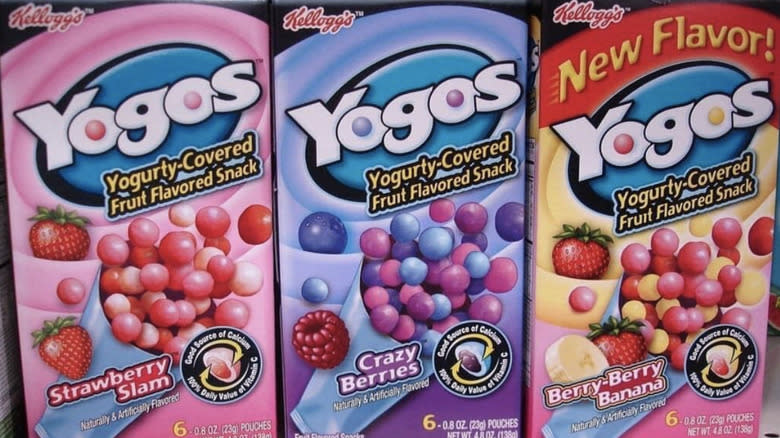 Yogos three packages and flavors