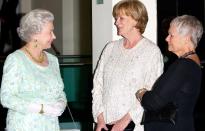 <p>In 2004, Dames Dench and Smith met with Queen Elizabeth once again, this time at a screening of their latest collaboration, <em>Ladies in Lavender. </em></p>