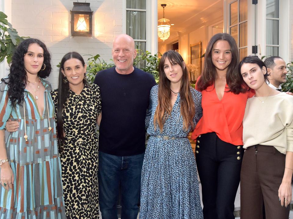 bruce willis demi moore their kids and emma heming