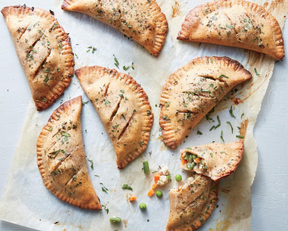 Chicken-and-Vegetable Hand Pies