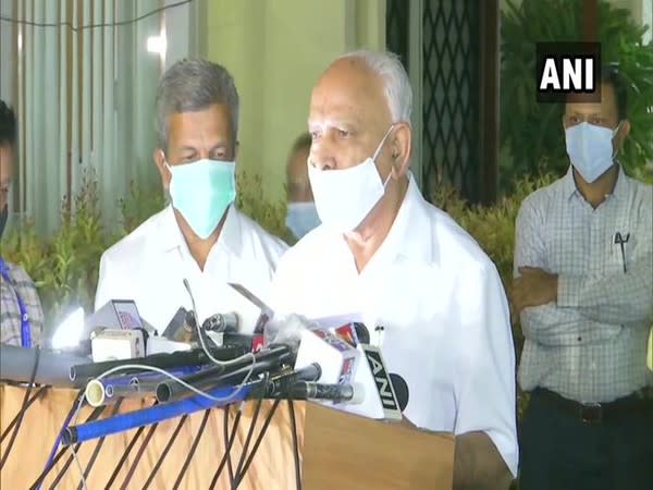 Karnataka CM BS Yediyurappa (Photo/ANI) 