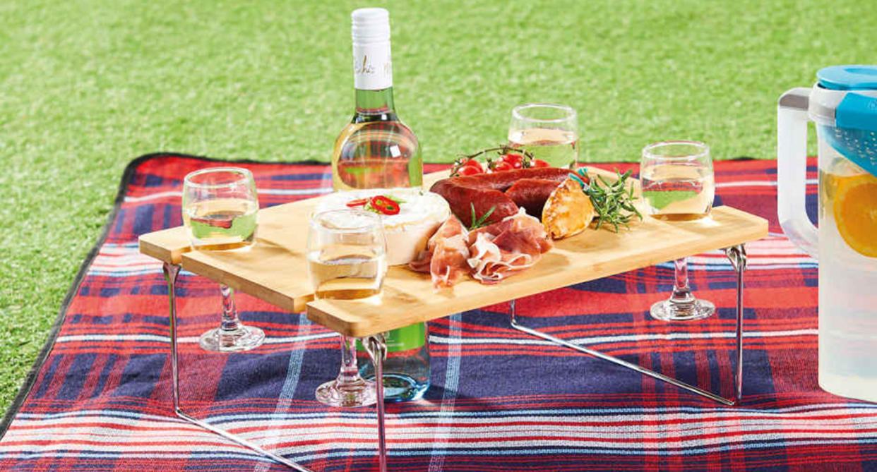 Aldi has come up with a seriously affordable way to give your picnic a boost. (Aldi)