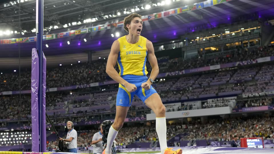 Mondo Duplantis breaks pole vault world record for the ninth time in