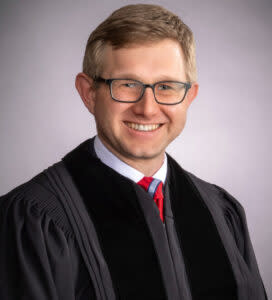  Justice Andrew Pinson’s official court photo. Courtesy of the Georgia Supreme Court