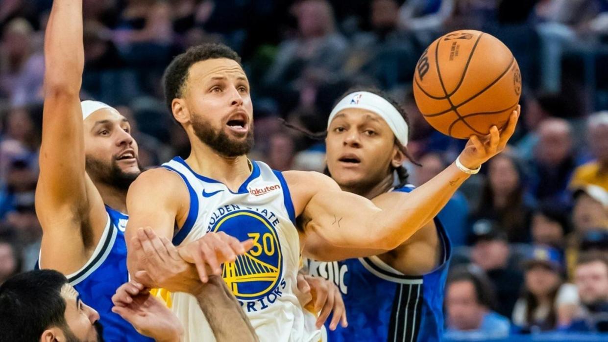 Irres Duell! Dreierqueen fordert Curry