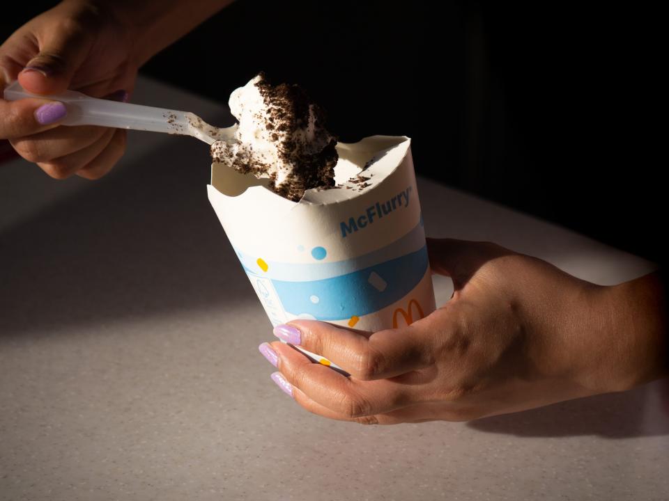 McFlurry in Singapore.