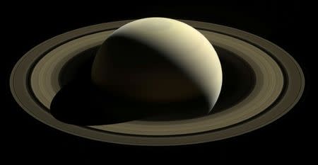 FILE PHOTO: One of the last looks at Saturn and its main rings as captured by Cassini. Images taken October 28, 2016 and released September 11, 2017. NASA/JPL-Caltech/Space Science Institute/Handout via REUTERS