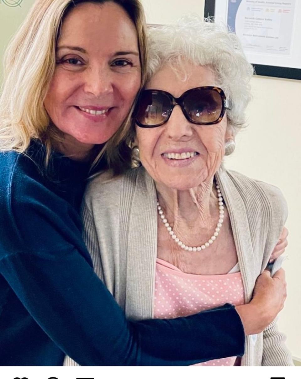Cattrall posted a snap in May wishing her mother, ‘Happy Mum’s Day’ (Instagram)