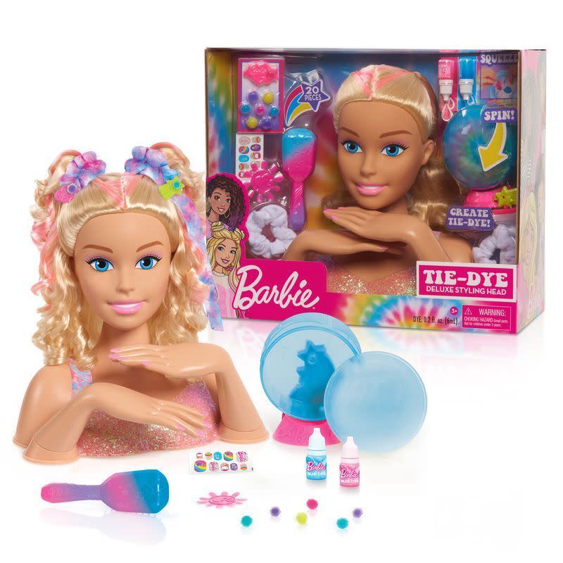 57) Barbie Tie-Dye Deluxe Styling Head