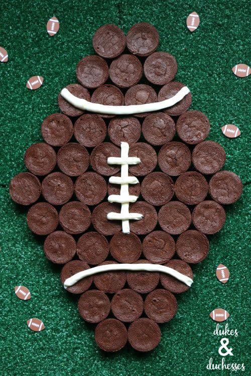 Brownie Bite Football