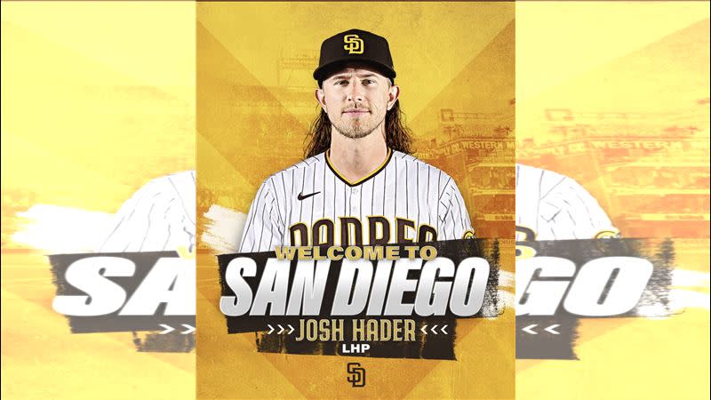 黑德（Josh Hader）轉戰教士首度拿下救援成功。（圖／翻攝自教士推特）