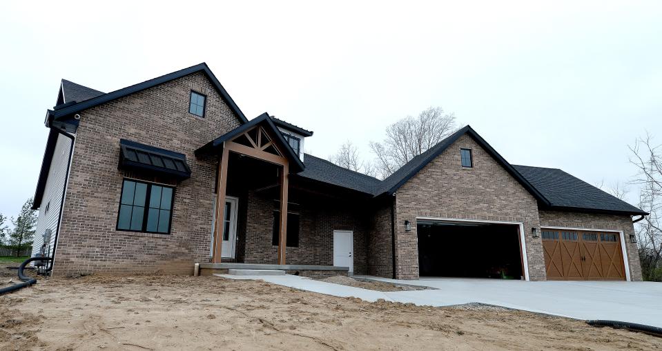 House at 1800 Willow Bend in Chatham on April 12. The home was the most expensive sold in Sangamon County in March. [Thomas J. Turney/The State Journal-Register]
