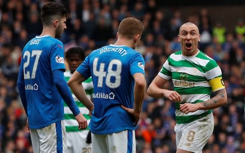 Scott Brown at Ibrox - Credit: Russell Cheyne/Reuters