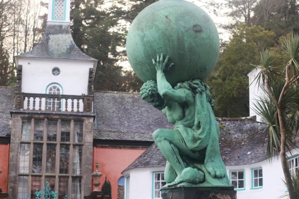 Portmeirion is a pastiche of Italian Renaissance, baroque, neoclassical, Palladian and Arts and Crafts styles (Kerry Walker)