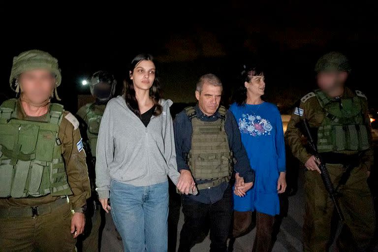 Las dos rehenes israelíes fueron liberadas por Hamas
