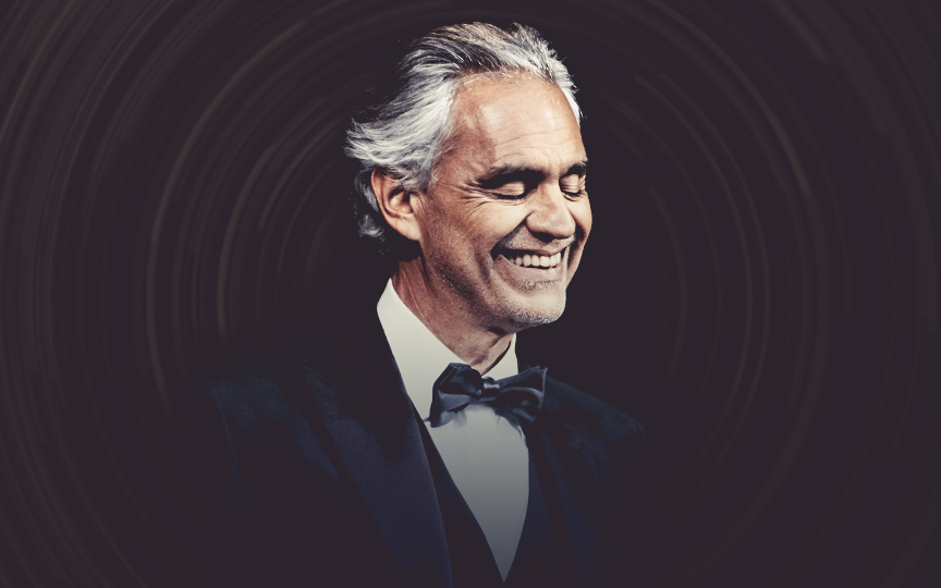 Iconic Italian tenor Andra Bocelli is performing for the first time in Louisville on Dec. 2, 2023