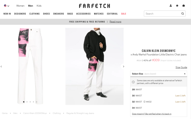 Calvin Klein Clothing for Men - Shop Now on FARFETCH