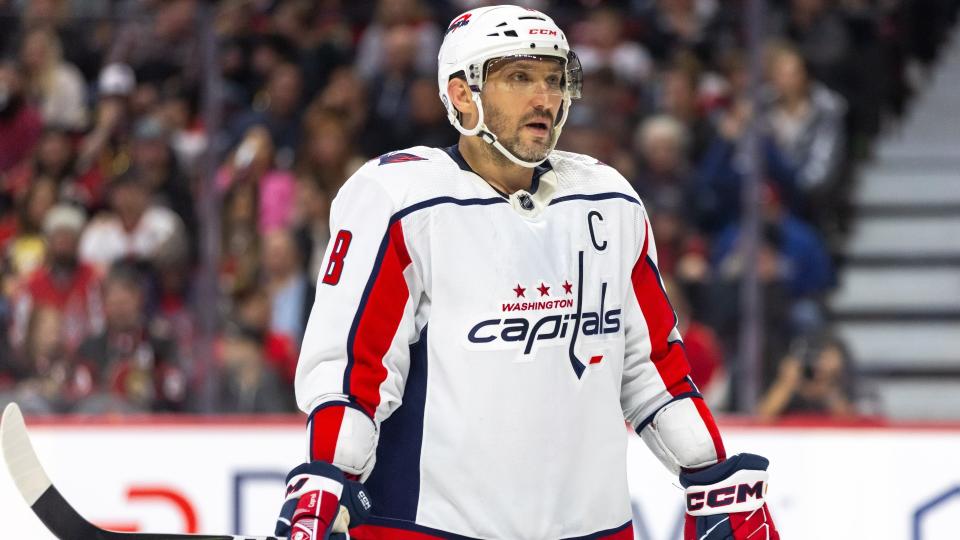 Alex Ovechkin has come out of the gates cold. (Photo by Richard A. Whittaker/Icon Sportswire via Getty Images)