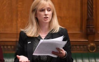 Rosie Duffield, speaking in parliament