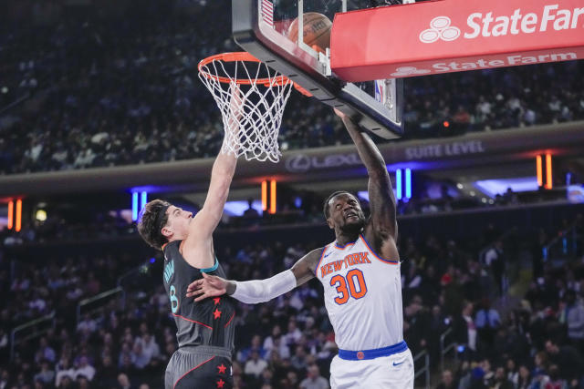 Jalen Brunson scores 41 points to lead the Knicks to a 113-109