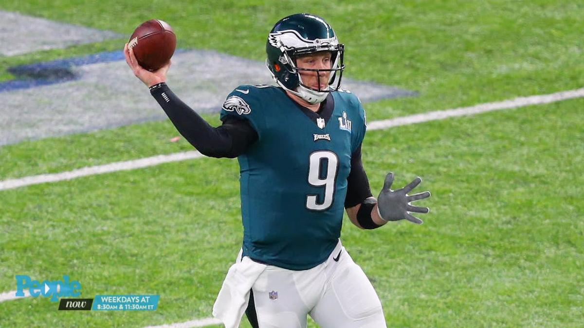 Super Bowl MVP Nick Foles celebrates Eagles win at Disney World