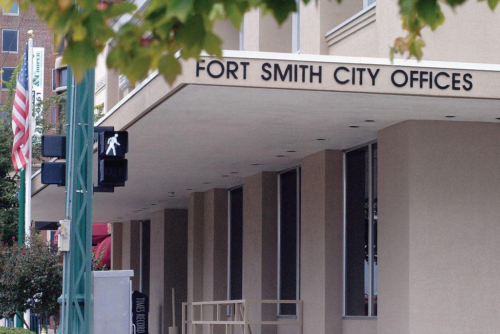 The city of Fort Smith is receiving two outdoor fitness courts.